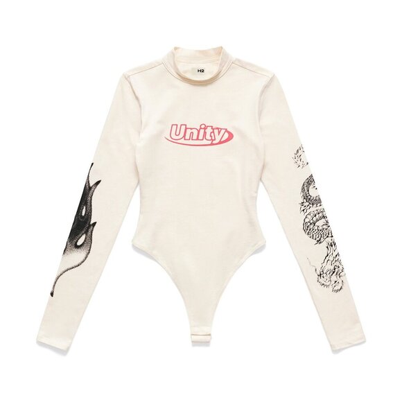 H&M Heron Preston | Unity Jersey thong bodysuit - Picture 2 of 15
